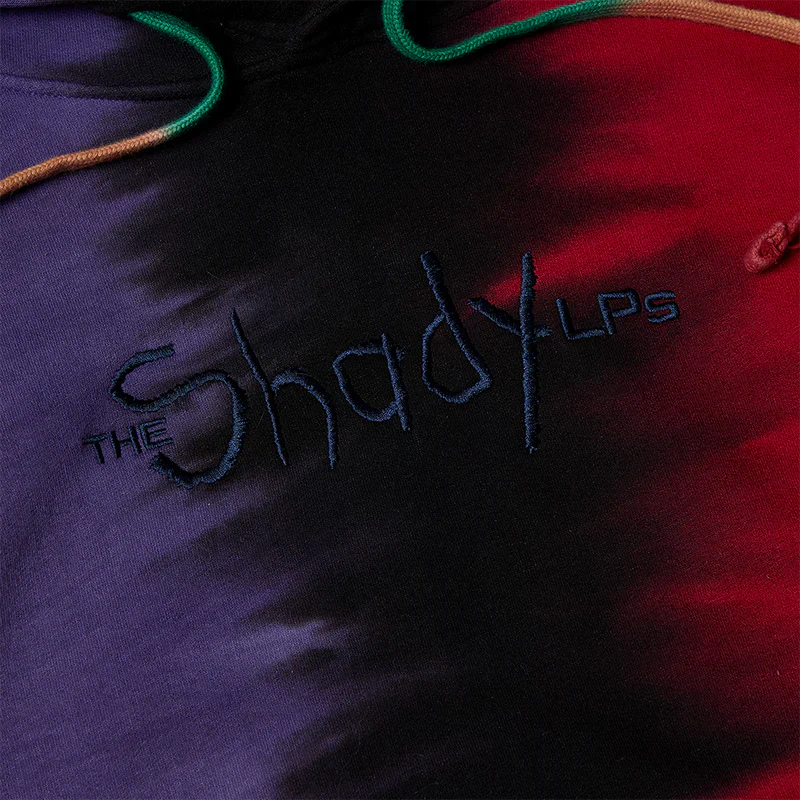 The Shady LPs Split Dye Hoodie Eminem Official Limited Merch