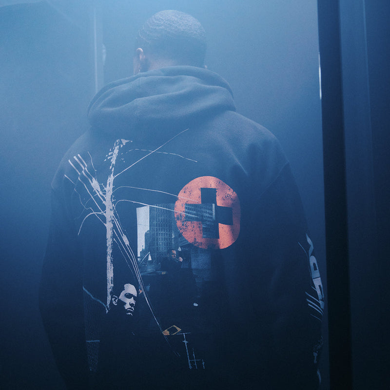 Recovery 15th Anniversary Collage Hoodie Eminem Official Limited Merch