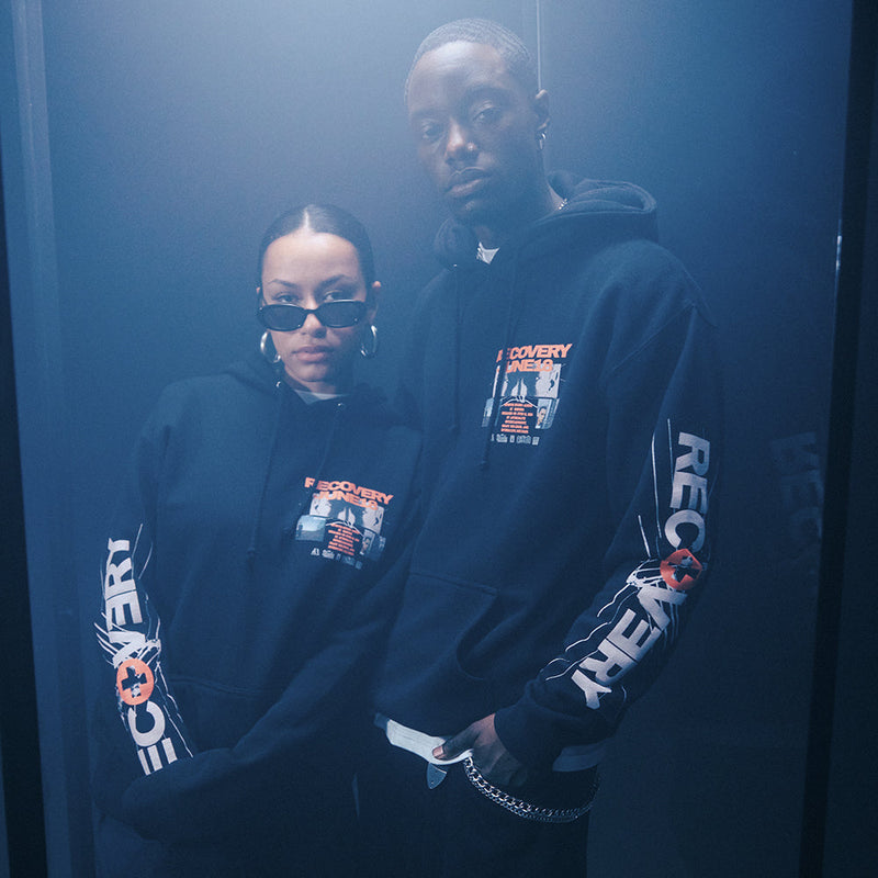 Recovery 15th Anniversary Collage Hoodie Eminem Official Limited Merch