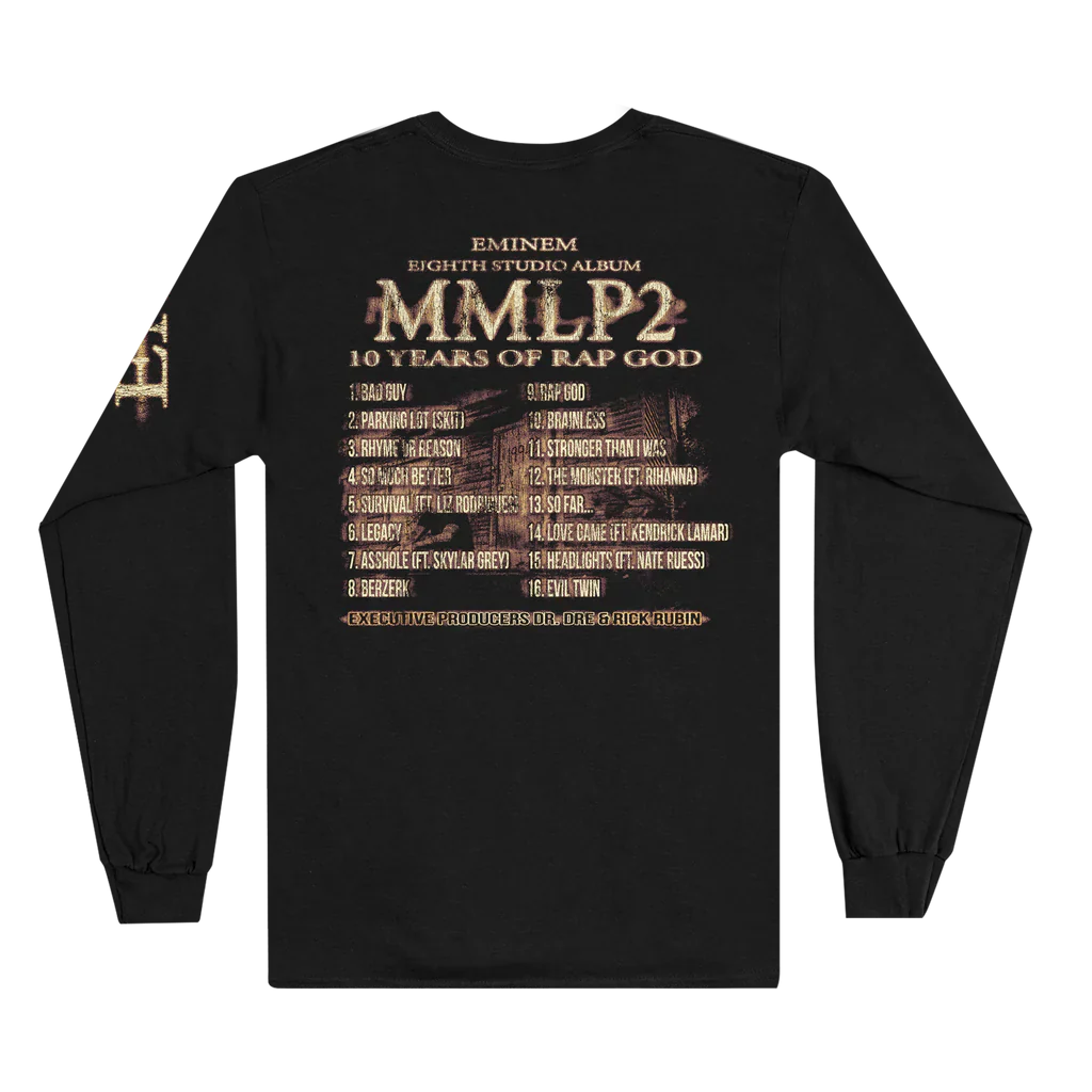 MMLP2 Horns Longsleeve Eminem Official Limited Merch