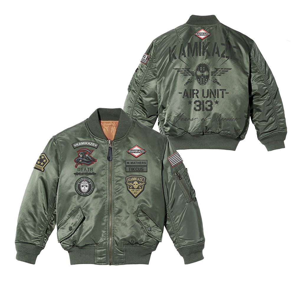 Kamikaze Pilot Bomber Jacket Eminem Official Limited Merch
