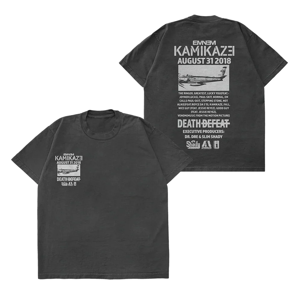 Kamikaze Vintage Album T-Shirt Eminem Official Limited Merch