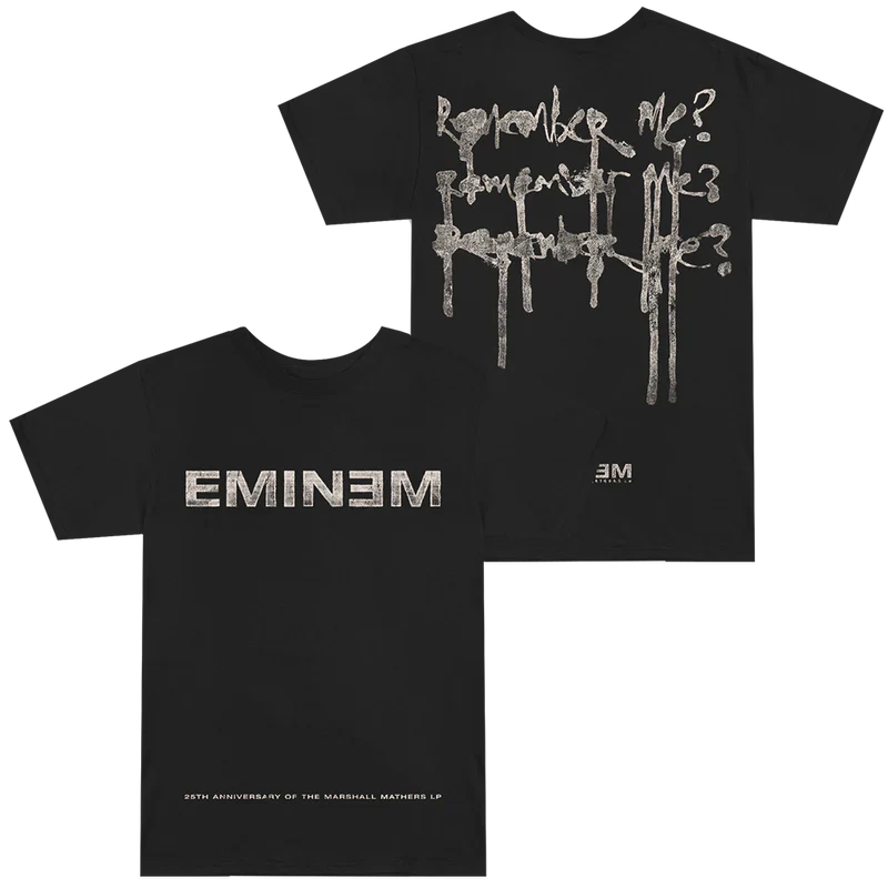 MMLP25 Remember Me T-Shirt (Black) Eminem Official Limited Merch