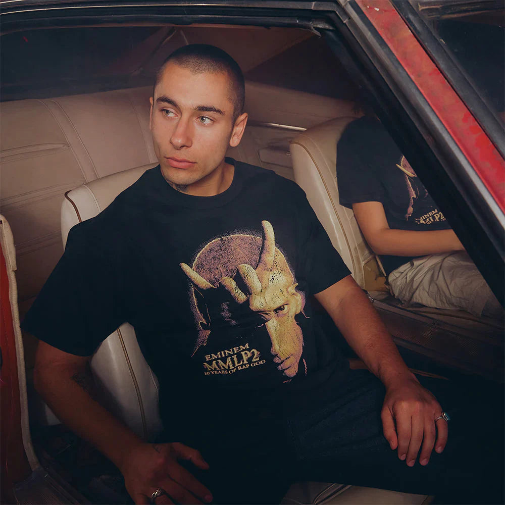 MMLP2 Horns T-Shirt Eminem Official Limited Merch