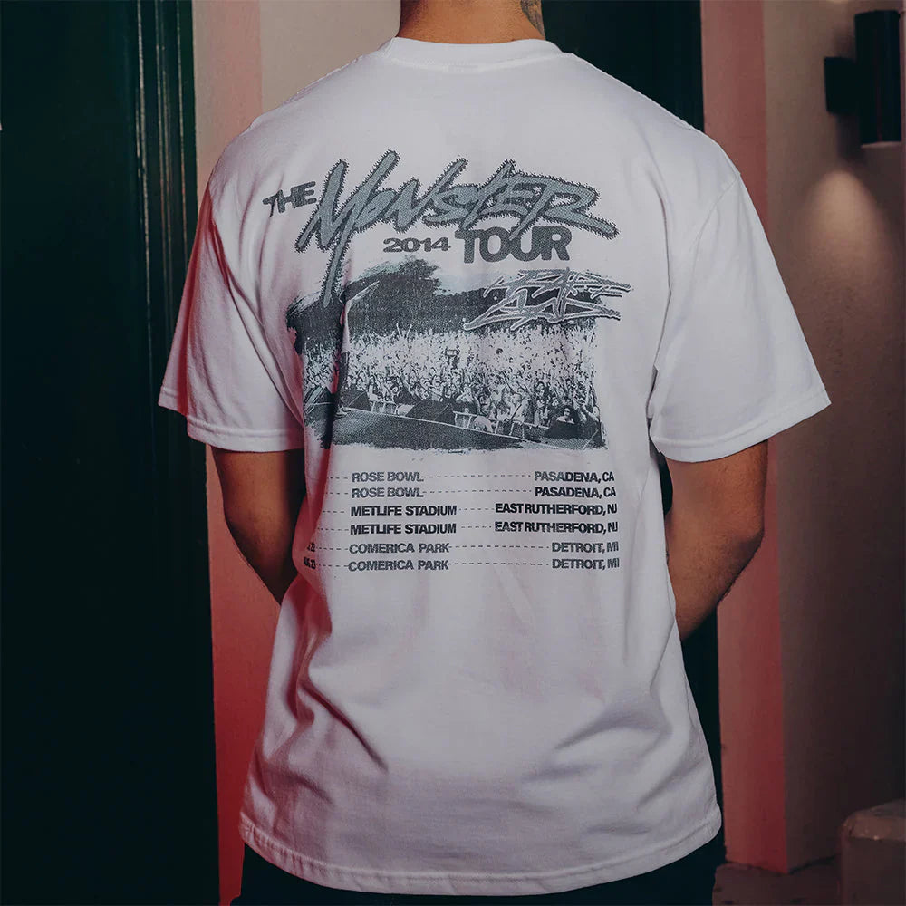MMLP2 Monster Tour T-Shirt Eminem Official Limited Merch
