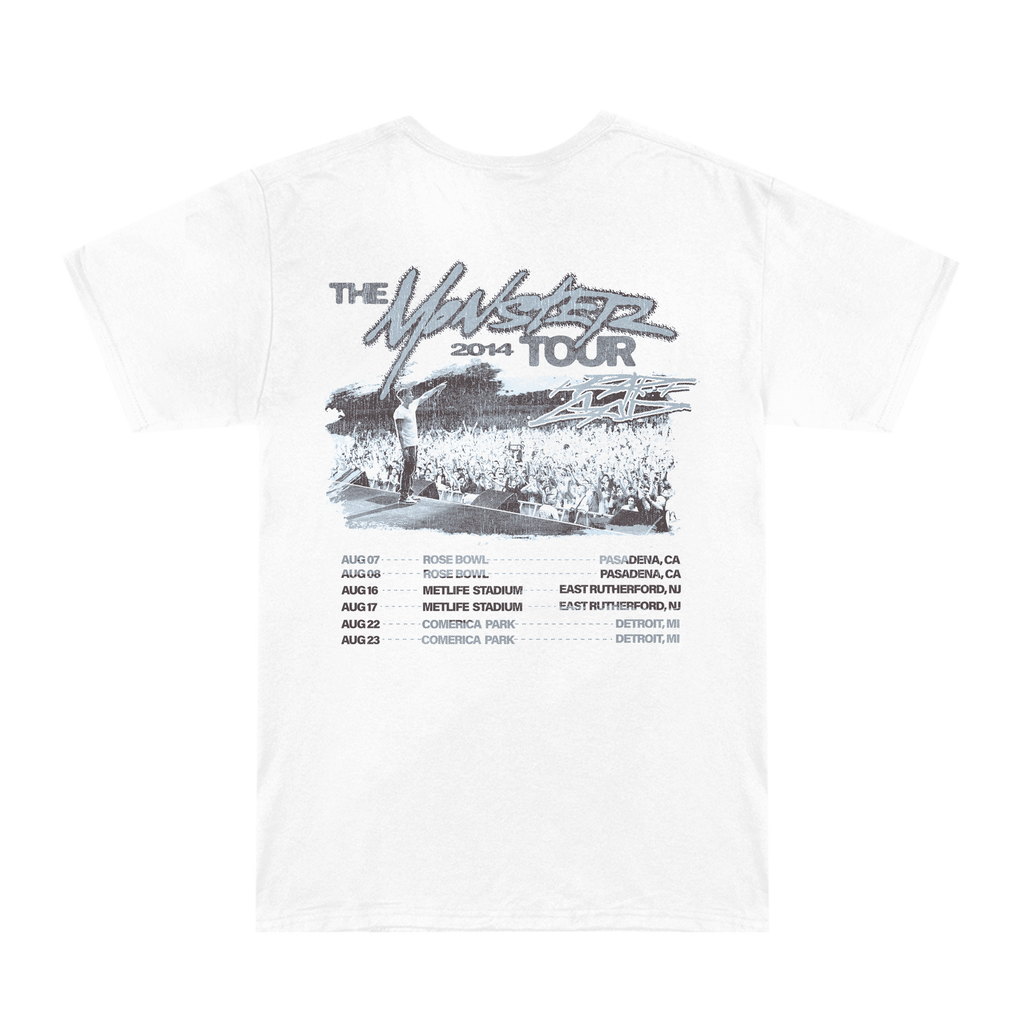 MMLP2 Monster Tour T-Shirt Eminem Official Limited Merch