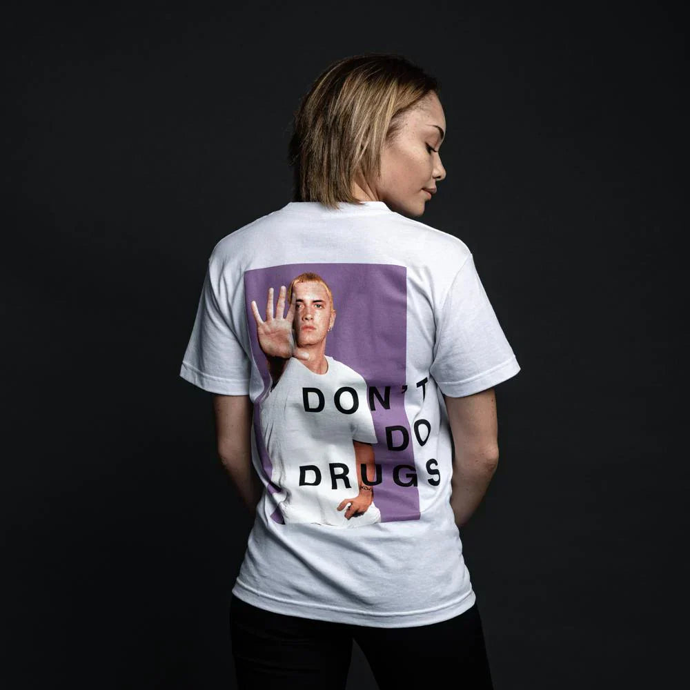 Eminem PSA T-Shirt Don’t Do Drugs Eminem Official Limited Merch