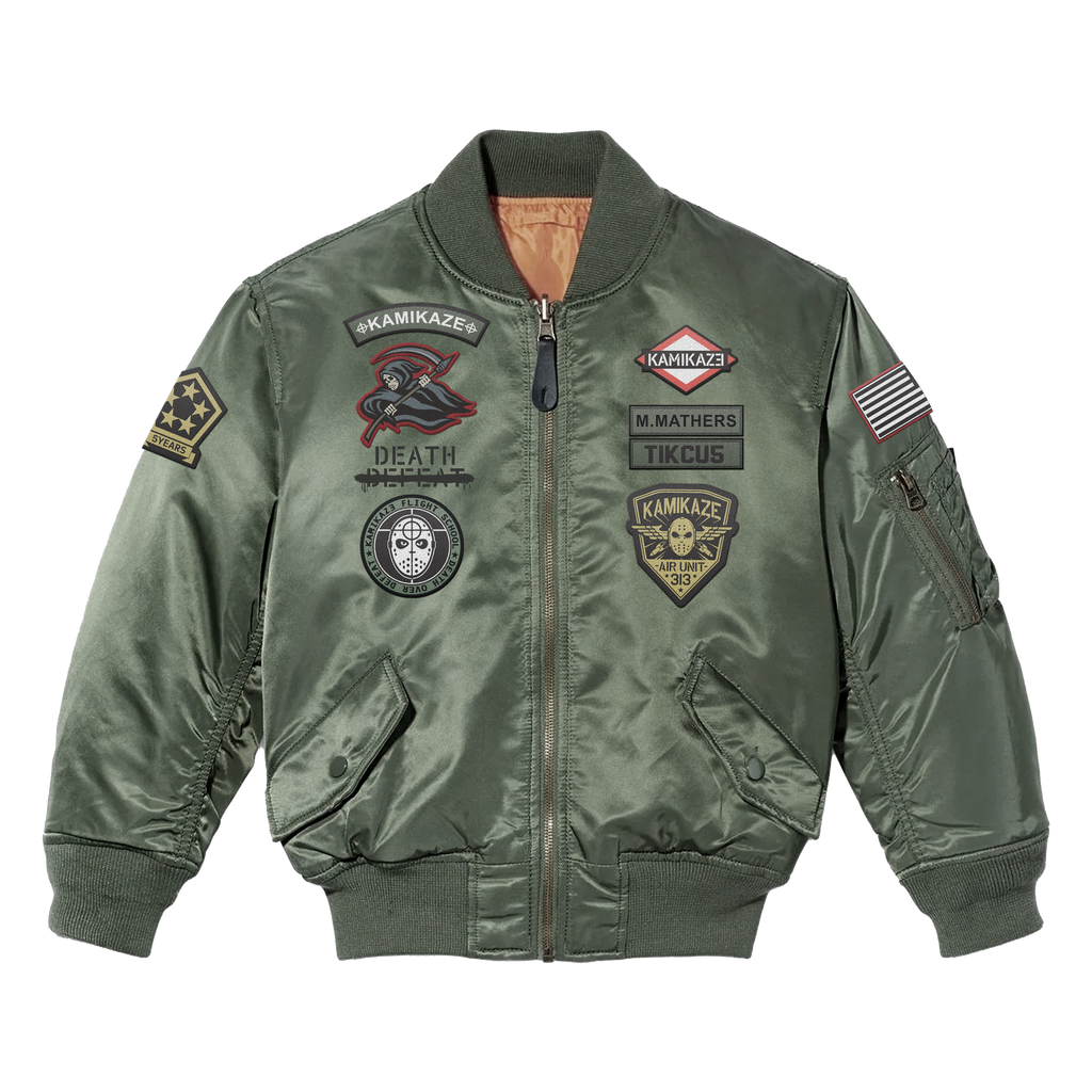 Kamikaze Pilot Bomber Jacket Eminem Official Limited Merch