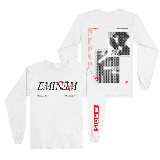 MTBMB Side B Longsleeve (White) Eminem Official Limited Merch