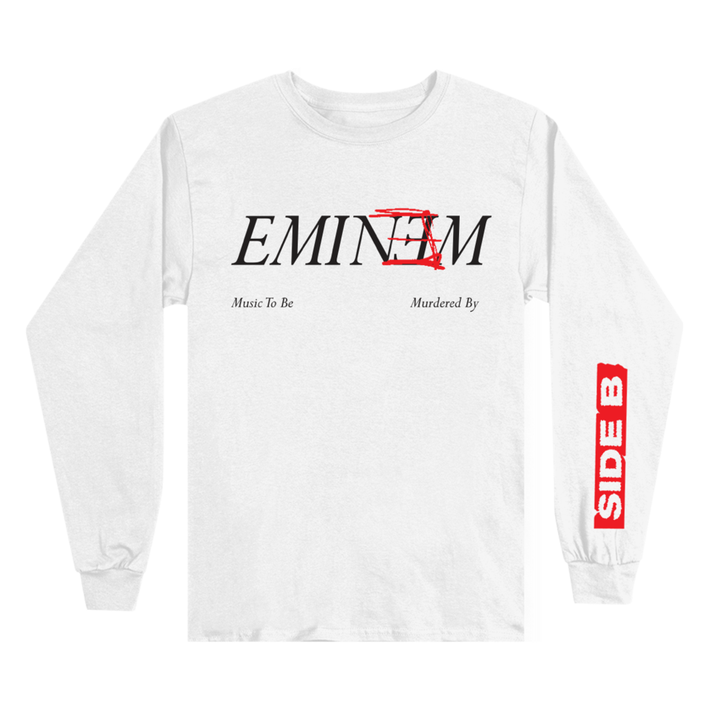 MTBMB Side B Longsleeve (White) Eminem Official Limited Merch