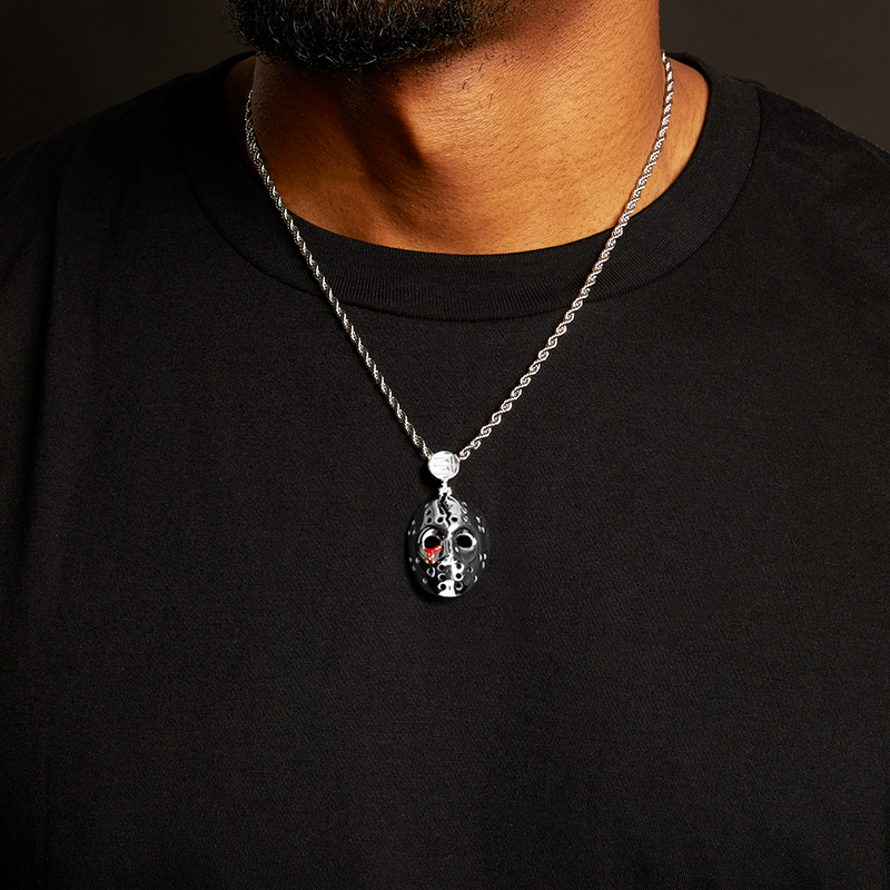 Hockey Mask Pendant & Chain Eminem Official Limited Merch