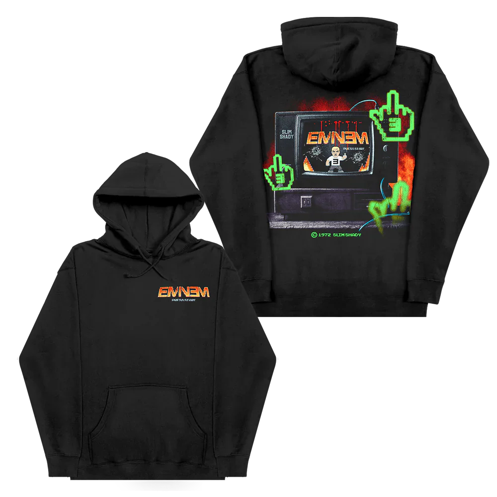 Shady Gaming TV Hoodie Eminem Official Limited Merch