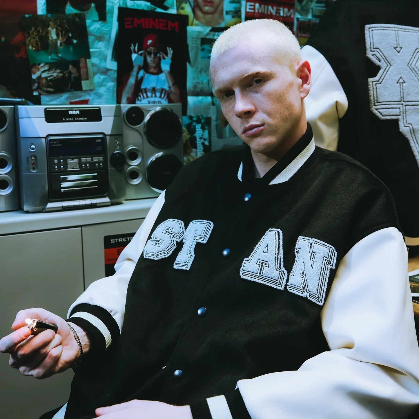 Stan Varsity Jacket Eminem Official Limited Merch
