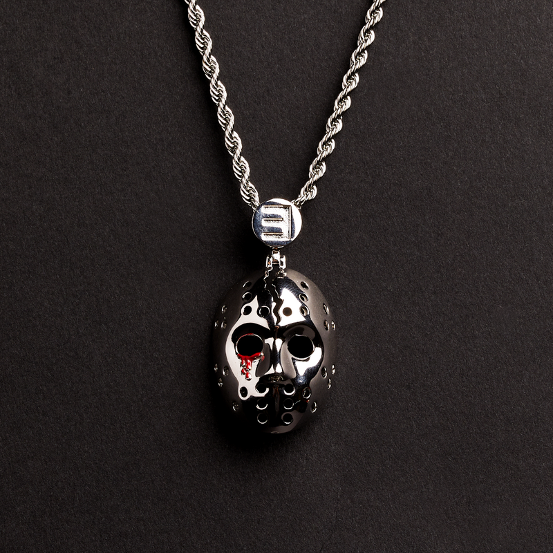 Hockey Mask Pendant & Chain Eminem Official Limited Merch
