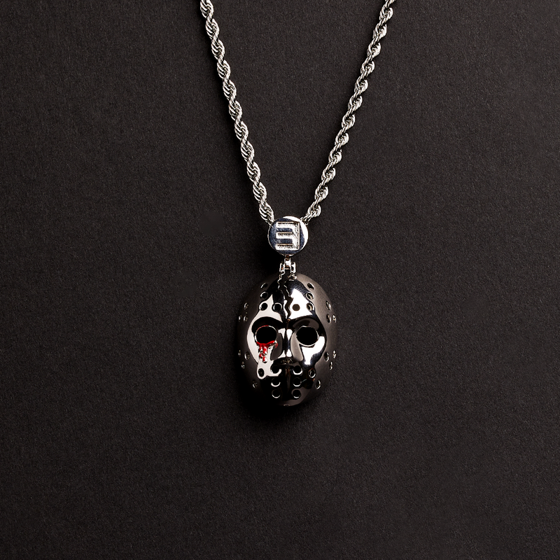Hockey Mask Pendant & Chain Eminem Official Limited Merch
