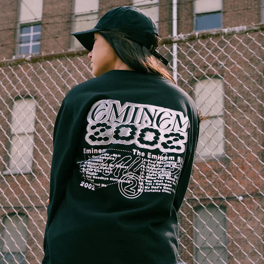 The Eminem Show Chrome Logo Crewneck Eminem Official Limited Merch