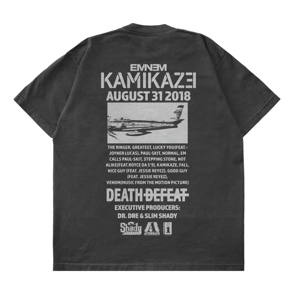 Kamikaze Vintage Album T-Shirt Eminem Official Limited Merch