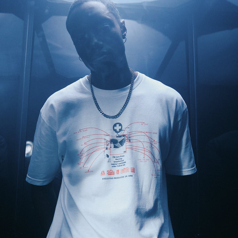 Recovery 15th Anniversary Tracklist T-Shirt Eminem Official Limited Merch