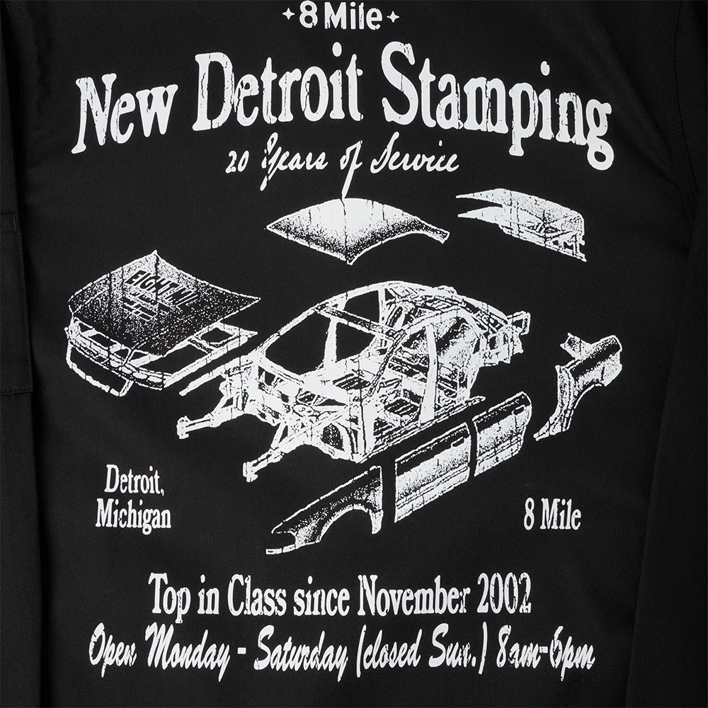 8 Mile New Detroit Stamping Dickies Jacket Eminem Official Limited Merch
