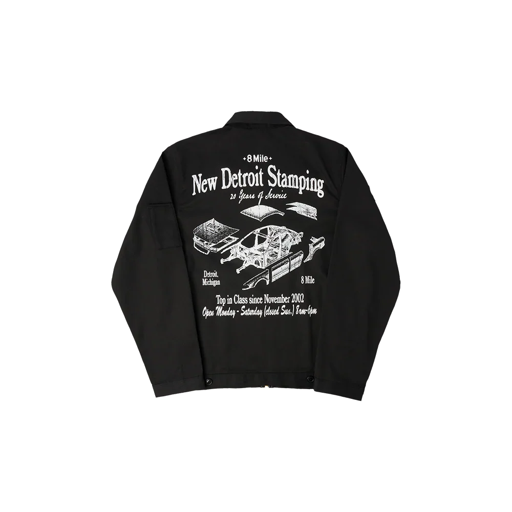 8 Mile New Detroit Stamping Dickies Jacket Eminem Official Limited Merch
