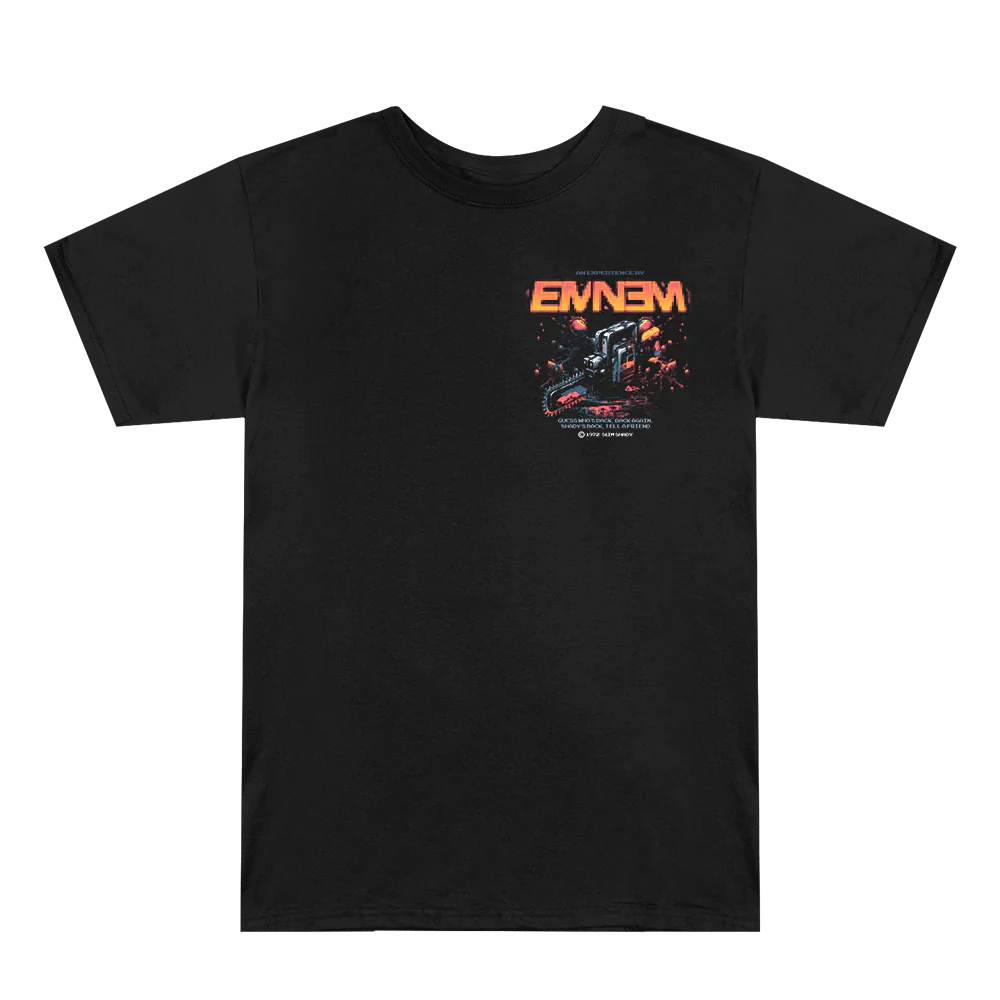 Shady Gaming Chainsaw T-Shirt Eminem Official Limited Merch