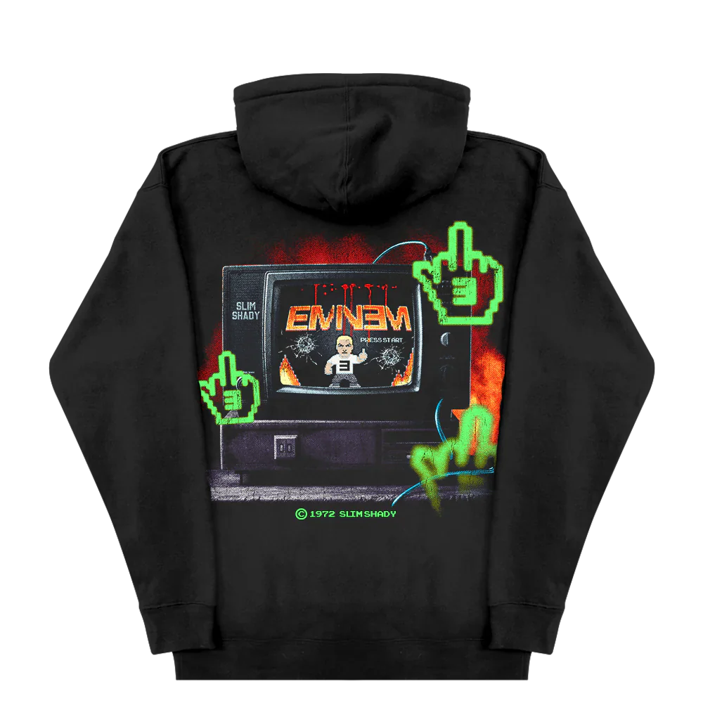 Shady Gaming TV Hoodie Eminem Official Limited Merch