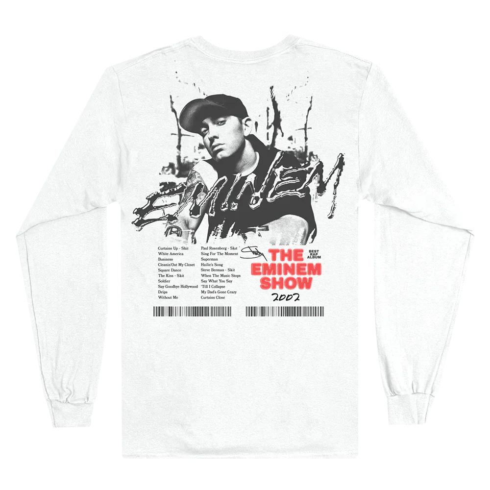 The Eminem Show Longsleeve Eminem Official Limited Merch