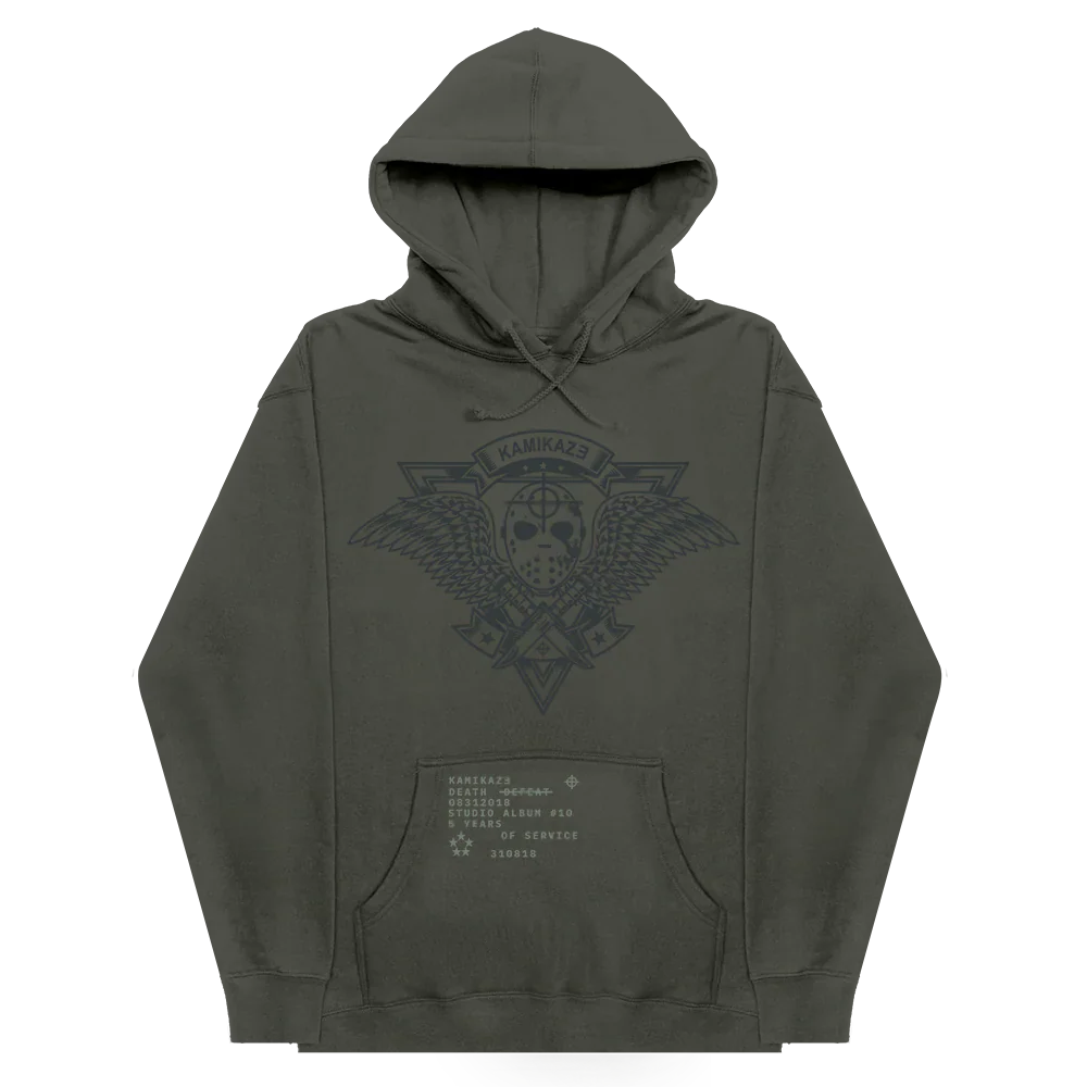 Kamikaze Crest Hoodie Eminem Official Limited Merch