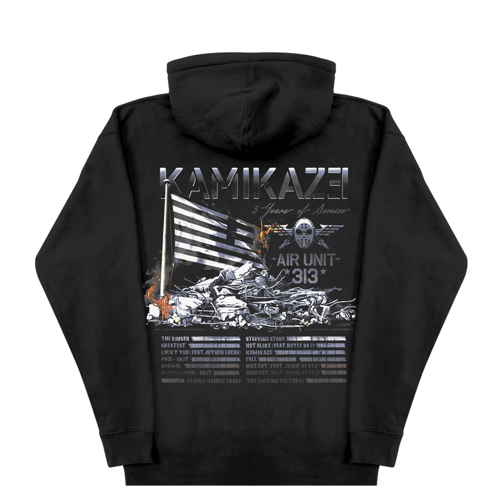 Kamikaze Flag Hoodie Eminem Official Limited Merch