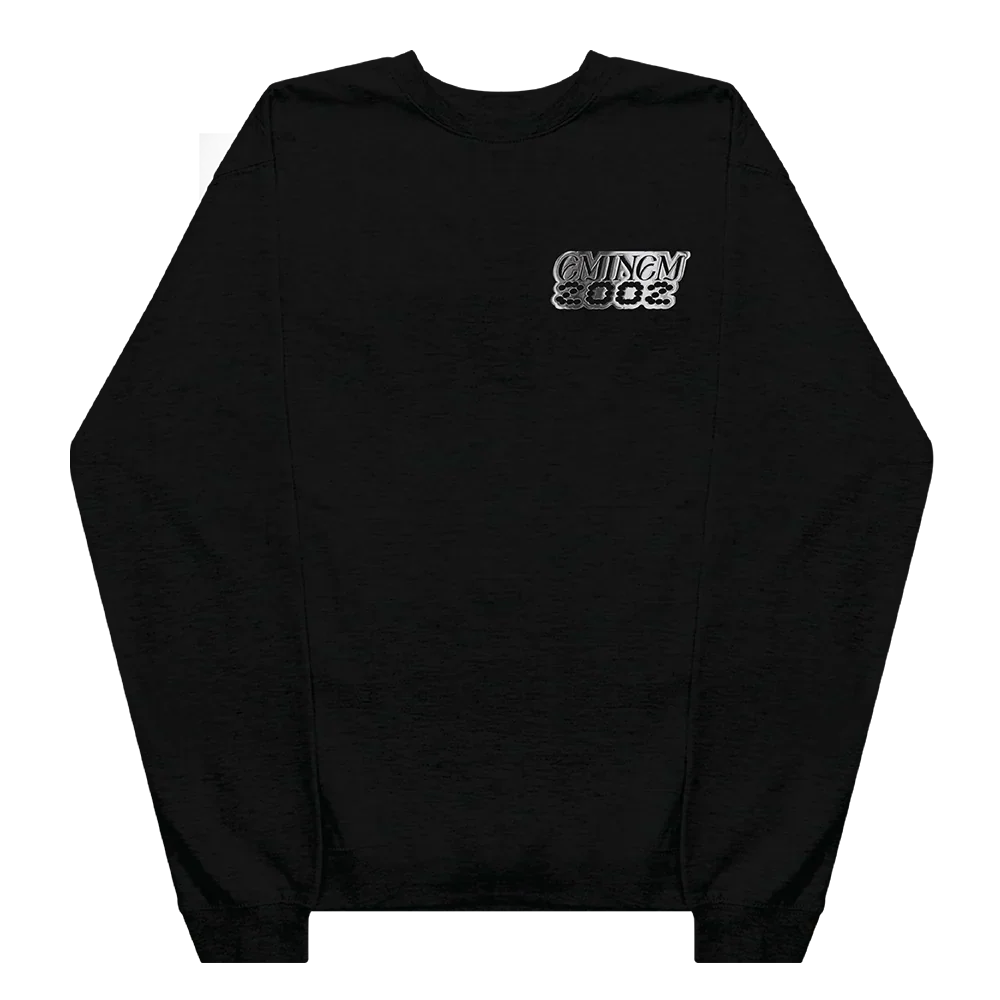 The Eminem Show Chrome Logo Crewneck Eminem Official Limited Merch