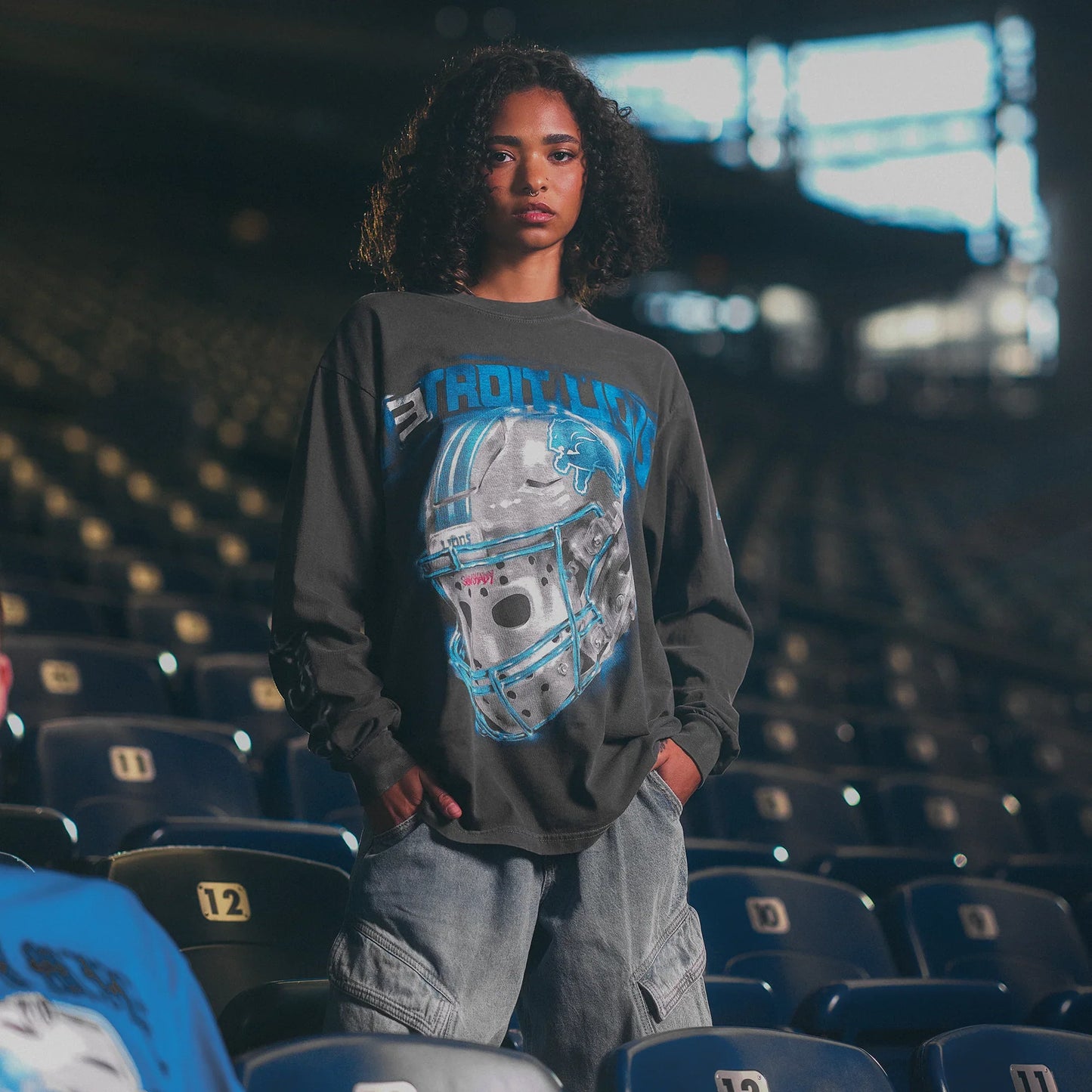 Eminem x Detroit Lions All Grit Longsleeve Eminem Official Limited Merch
