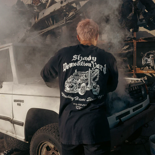 Shady Demolition Barbed Wire Longsleeve