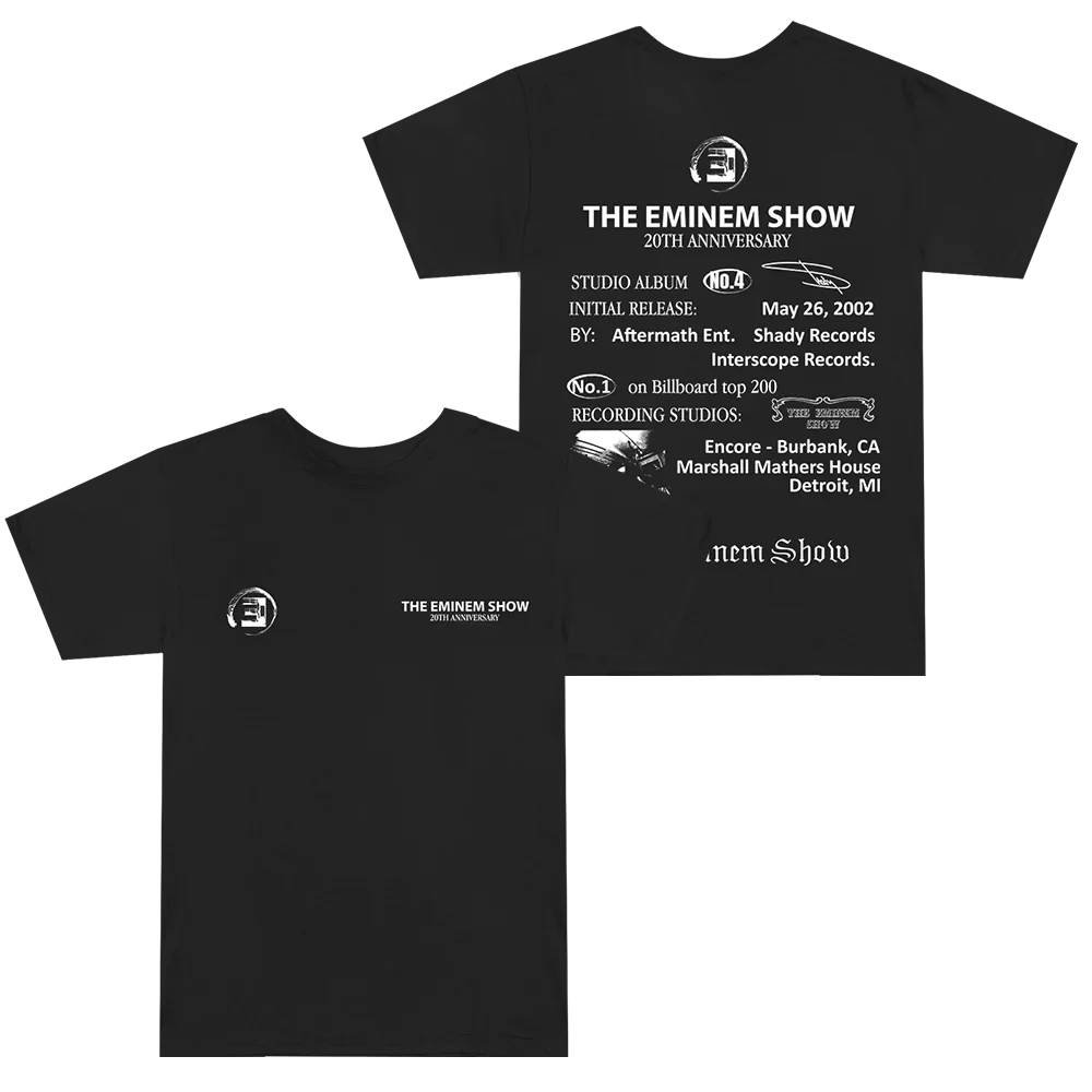 The Eminem Show 20th Anniversary T-Shirt